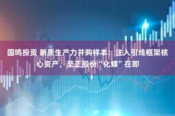 国鸣投资 新质生产力并购样本：注入引线框架核心资产，至正股份“化蝶”在即